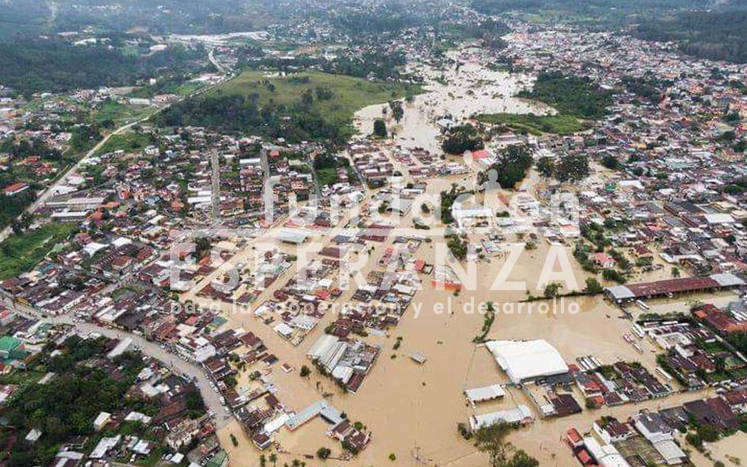 Queremos dar las gracias por vuestra colaboración en la emergencia provocada en Guatemala por el Huracán Eta