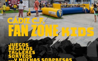 La Fundación Cádiz CF organiza una FanZone Kids con motivo del Día Internacional de los Derechos de la Infancia