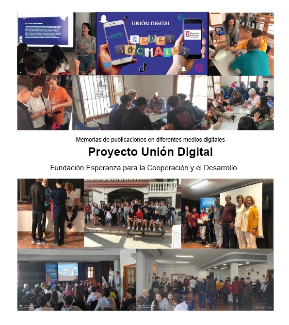 Clausura del proyecto ‘Unión Digital’ en el centro de adultos mayores de Churriana de la Vega