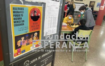 Comienzan los talleres de Realidades Migrantes en el IES Santa Aurelia en el Distrito Cerro-Amate de Sevilla
