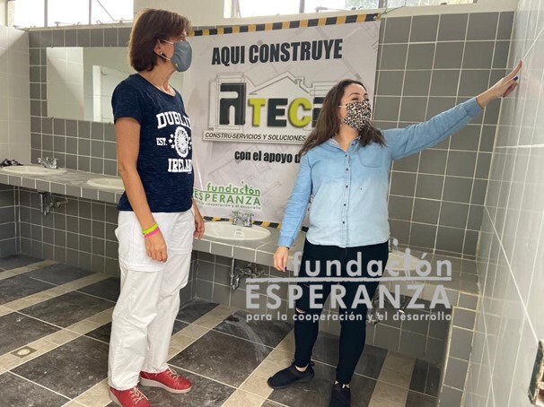 Fundación Esperanza visita las obras financiadas por el Ayuntamiento de Málaga