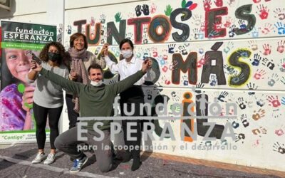 Concluye el Proyecto ¡Pinta tu muro! financiado por Área de Juventud de Diputación de Granada